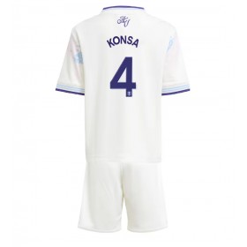 Baby Fußballbekleidung Aston Villa Ezri Konsa #4 3rd Trikot 2025-26 Kurzarm (+ kurze hosen)